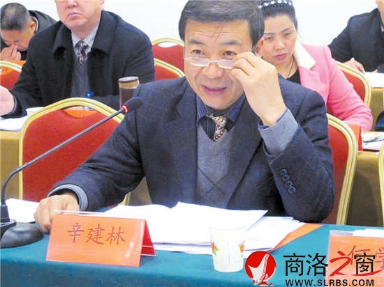 市人大代表辛建林參加丹鳳代表團(tuán)審議《政府工作報(bào)告》時(shí)建議，把城市規(guī)劃放在更加重要的位置，做好棚戶區(qū)改造工作，加強(qiáng)對(duì)群眾建房的規(guī)劃和管理。      （見(jiàn)習(xí)記者 董 楠 攝）