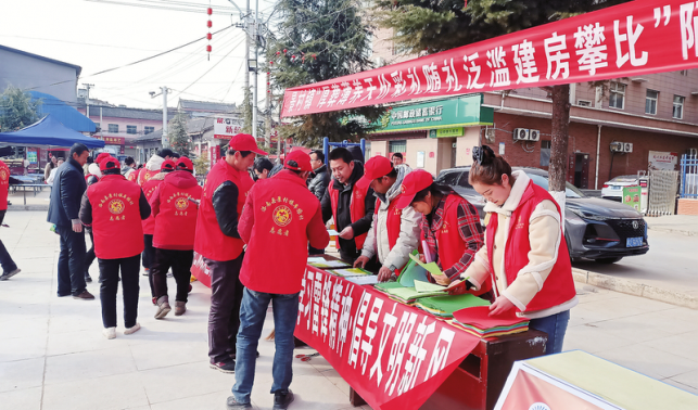景村鎮(zhèn) 文明新風潤心田