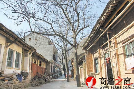 古老的街道，已沒有了昔日的熱鬧。
